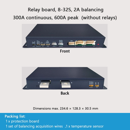 JIKONG protection board, photovoltaic energy storage, active balancing, car jump-start/boost, outdoor power supply, LiFePO4 and ternary lithium