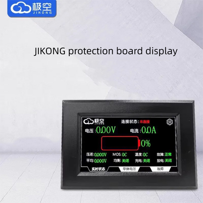 JIKONG display for JIKONG protection board — lithium battery voltage, capacity & power meter