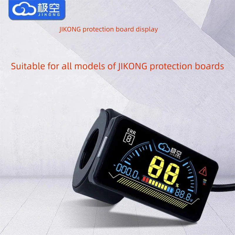 JIKONG display for JIKONG protection board — lithium battery voltage, capacity & power meter