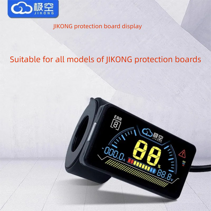 JIKONG display for JIKONG protection board — lithium battery voltage, capacity & power meter